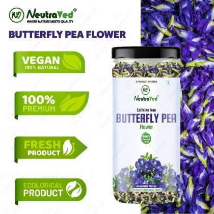 Blue Butterfly Pea Flower Tea Jar image 5